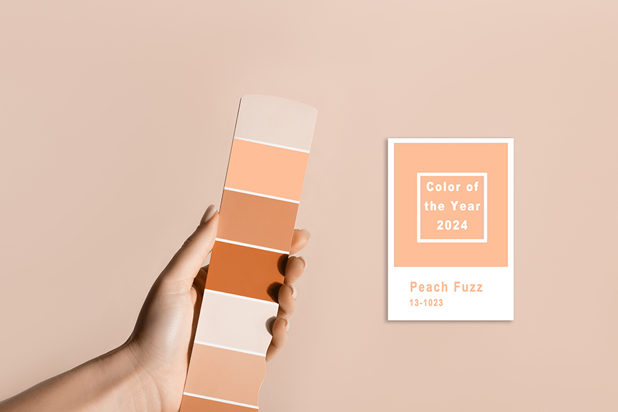 De kleur van 2024: Peach Fuzz